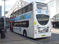 DSCF9458 National Express West Midlands 4867 (BX61 LLM) in Birmingham - 19 Aug 2017