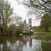 Denmark, View to Ribe Cathedral from the Park