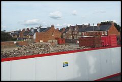 Iffley Road demolition site