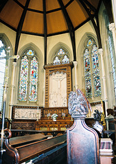 Chancel of St Mark's Church, Snow Hill, Stoke on Trent, Staffordshire