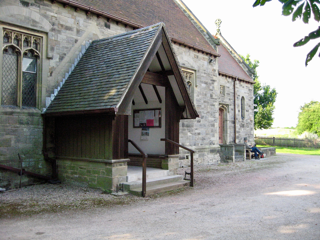 The Church dedicated to St Wystan at Bretby