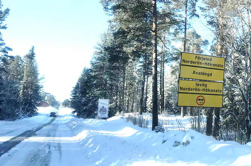 on the way to the ice road