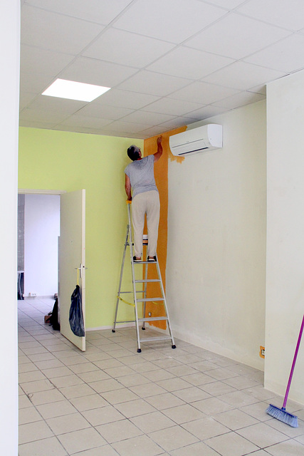 Travaux de peinture