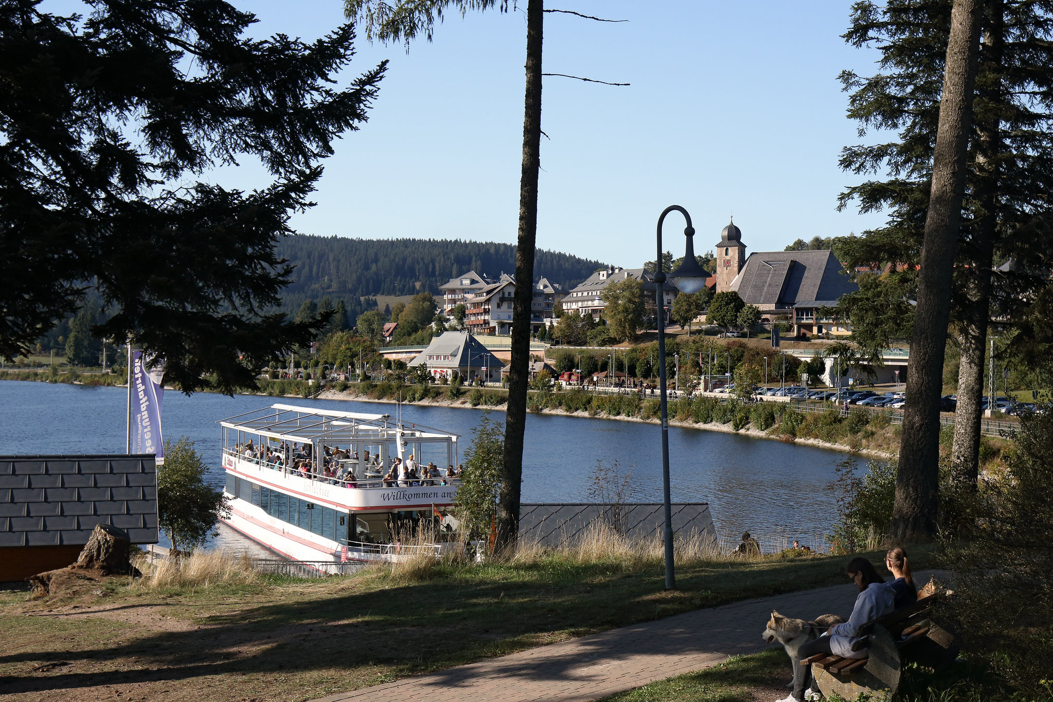 Schluchsee - MS Schluchsee am Strandbad Schluchsee bei Schluchsee...