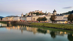 Neulich abends in Salzburg.