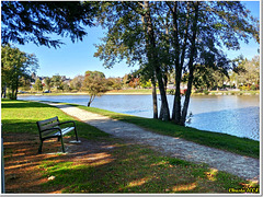 The bench by the pond - HBM