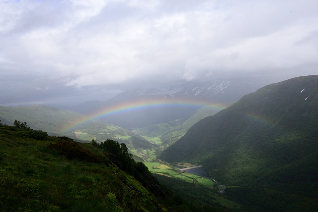 Rainbow Over Vikoyri