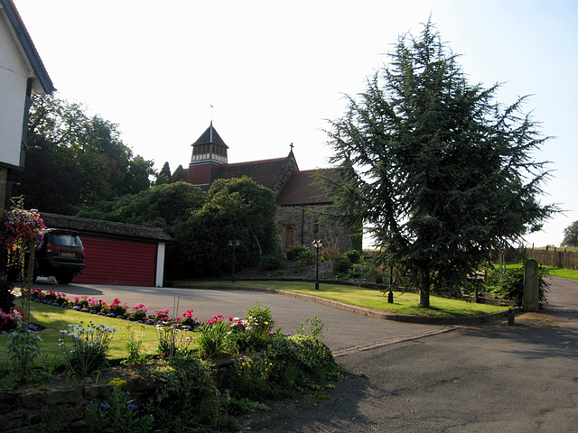 The Church dedicated to St Wystan at Bretby