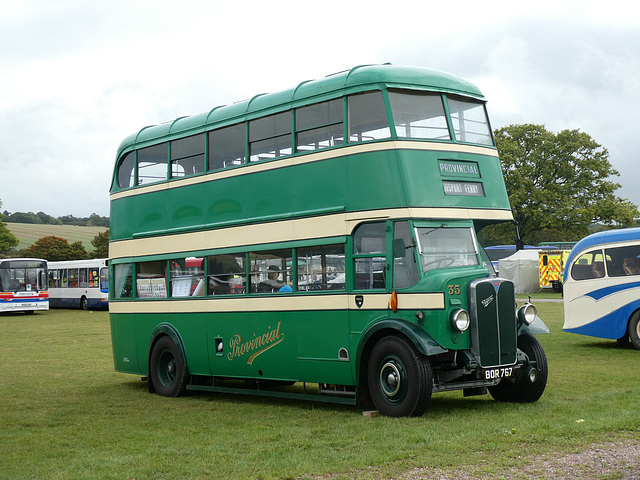 Former Gosport & Fareham (Provincial) 35 (BOR 767) at Showbus - 29 Sep 2019 (P1040502)