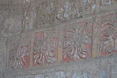 Wall Paintings In The Huaca De La Luna