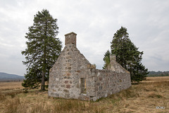 The ruins of the old croft at Dusach (NH 99595 45965)