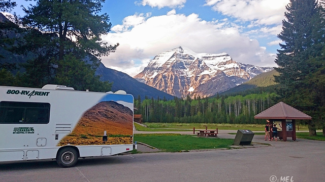 Mt. Robson Übernachtung