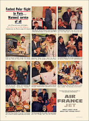 Air France Ad, 1961