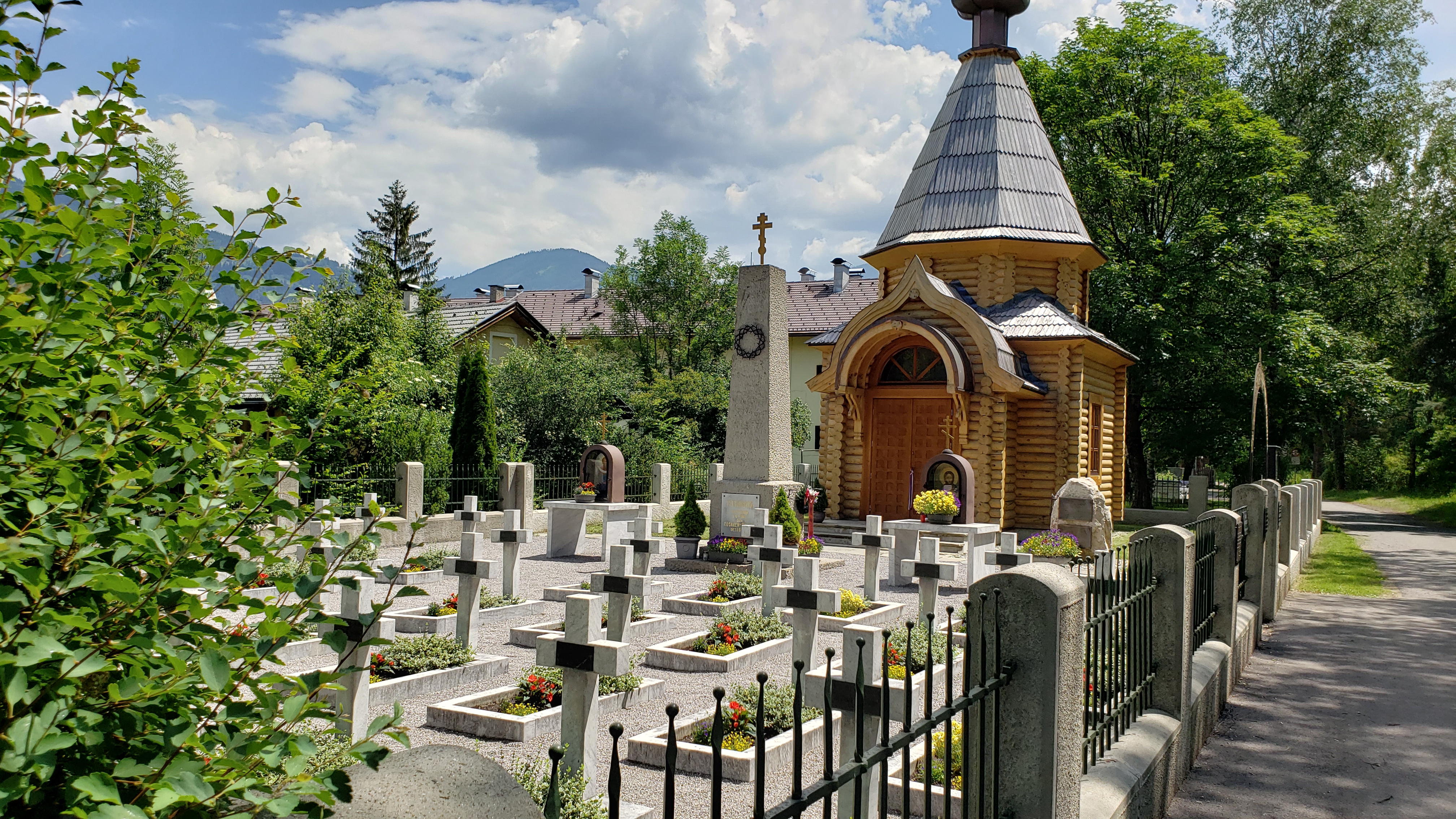 Austria. Lienz. Cossack Memorial Cemetery