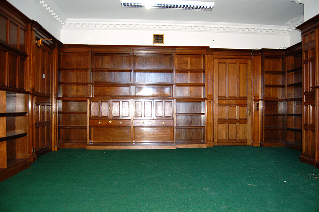 Library or Study, Kirklington Hall, Nottinghamshire