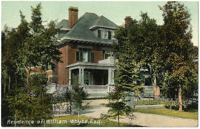 WP1757 WPG - RESIDENCE OF WILLIAM WHYTE, ESQ.