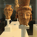 Early painted pottery heads
