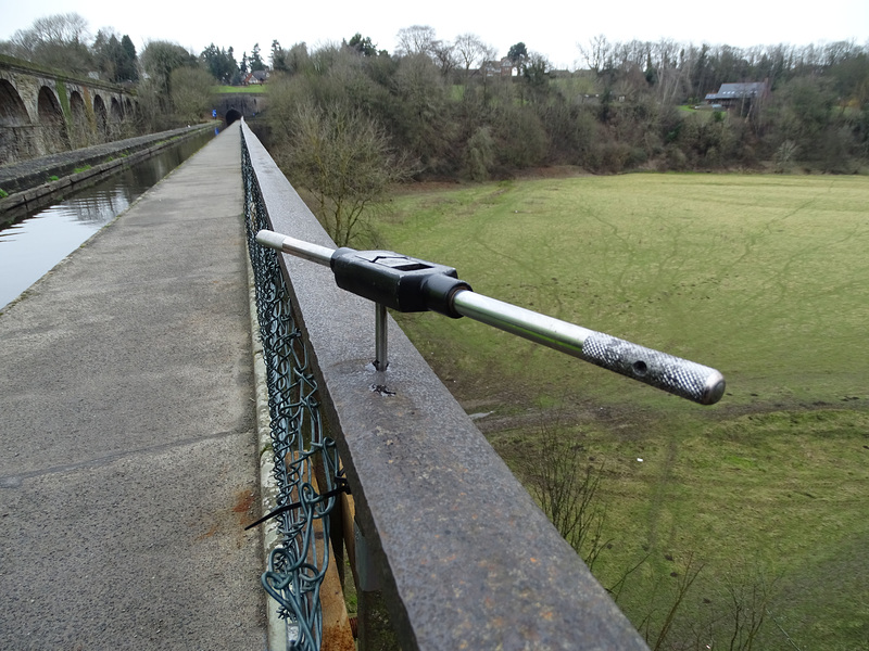 A tap on the Chirk Aqueduct