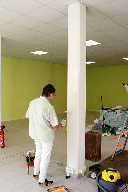 Travaux de peinture