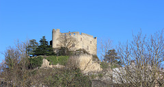 Crémieu (38) 21 février 2016. Le château delphinal.