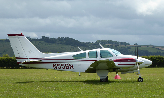 N55BN at Old Sarum (2) - 16 June 2019