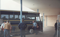 Acadian Lines 118 at Truro, Nova Scotia - 7 Sep 1992 (Ref 173-26)