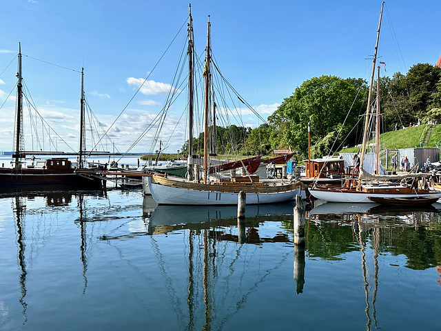 Hafen in Kirchdorf auf der Insel Poel