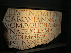 Musée archéologique de Zadar : inscription inédite ?