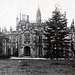 Snelston Hall, Derbyshire (Demolished) - Entrance Facade from a c1910 postcard