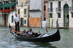 Gondola ride on the Grand Canal