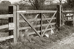 A gate that is in constant use!