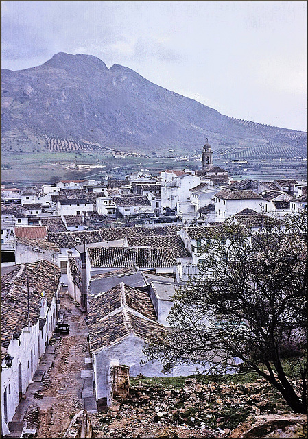 Loja (E, Andalousie) février 1977. (Diapositive numérisée).