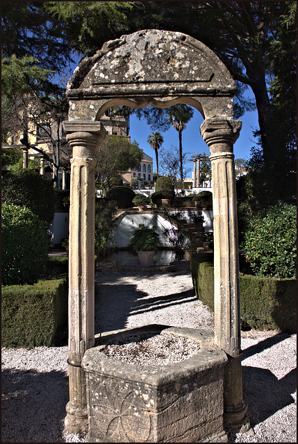 Ronda - Jardín de la Casa del Rey Moro