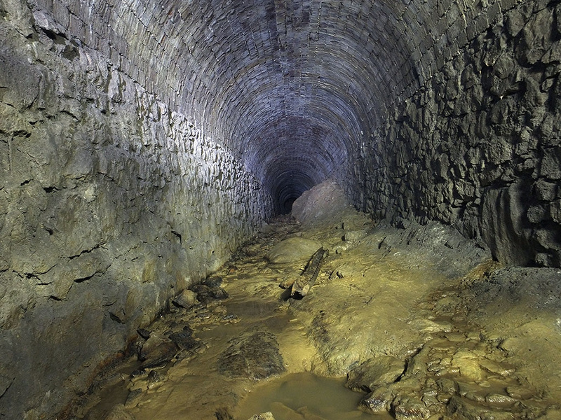 Underneath the railway