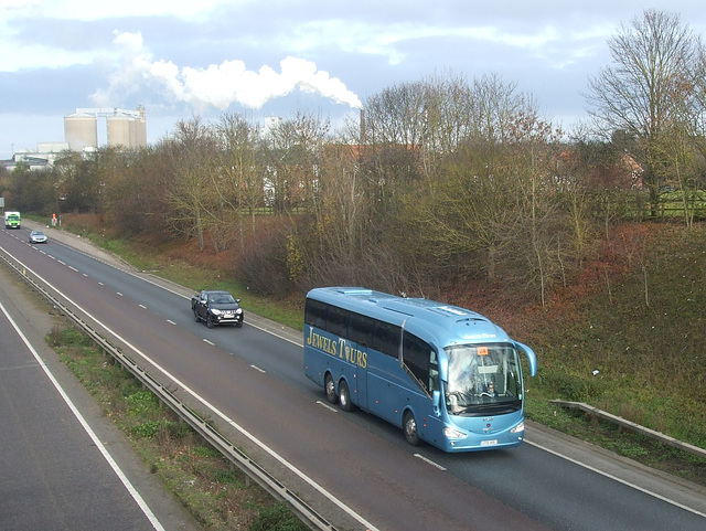 DSCF5522 Jewel’s Tours JT15 HOL seen near Bury St. Edmunds - 25 Nov 2018 DSCF5522 Jewel’s Tours JT15 HOL seen near Bury St. Edmunds - 25 Nov 2018