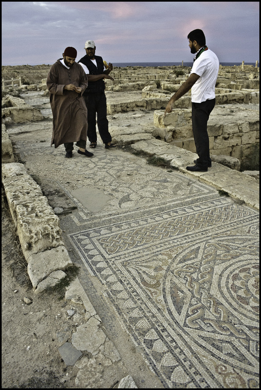 Mosaic pavement
