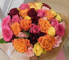 Bouquet de roses...