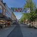 Gjøvik. Pedestrian street.