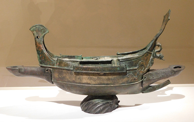 Votive Ship Model for Zeus Baithmares in the Metropolitan Museum of Art, March 2019