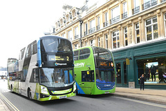 Stagecoach East buses in Cambridge - 18 Oct 2023 (P1160808)