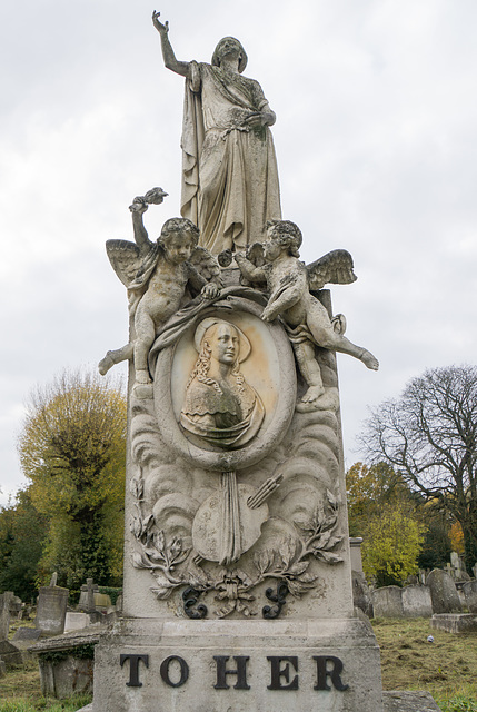 TO HER, Kensal Green Cemetery