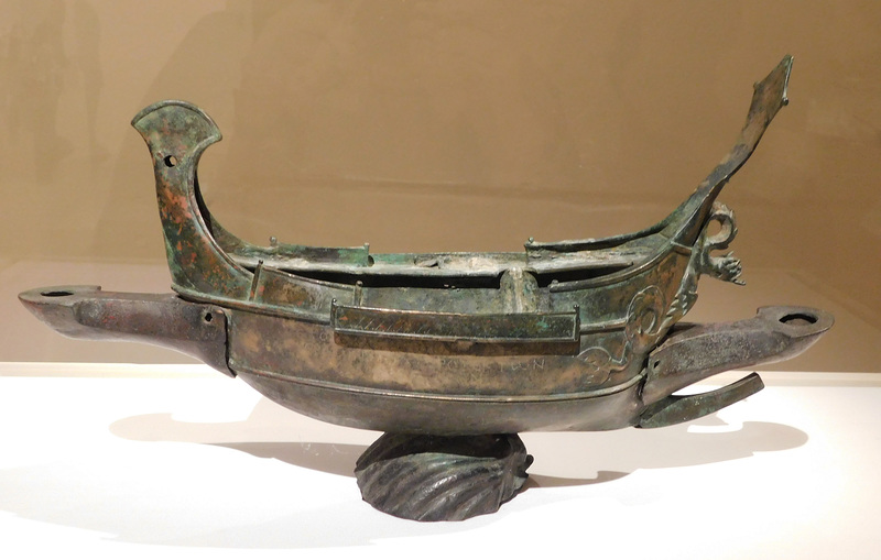 Votive Ship Model for Zeus Baithmares in the Metropolitan Museum of Art, March 2019