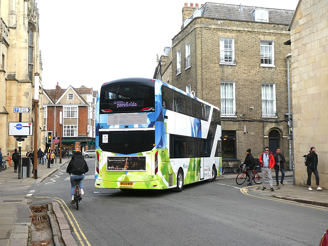 Stagecoach East 86013 (BV23 NSE) in Cambridge - 18 Oct 2023 (P1160870) Stagecoach East 86013 (BV23 NSE) in Cambridge - 18 Oct 2023 (P1160870)