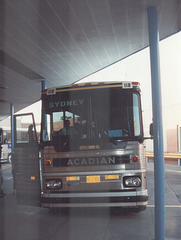 Acadian Lines 118 at Halifax, Nova Scotia - 7 Sep 1992 (Ref 173-21)