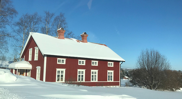 old houses on Norderön