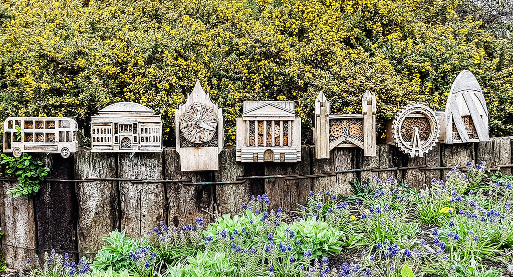 London in wood