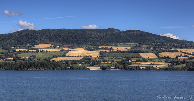 Lake Mjøsa agricultural landscape