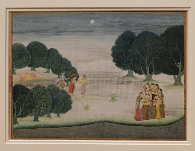 The Death of Demon Sankhucuda in the Metropolitan Museum of Art, August 2019