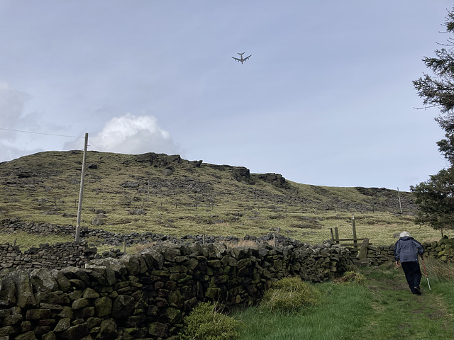 A380 over Rocks Farm