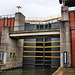 Schleuse Henrichenburg, geschlossenes Tor (Schleusenpark Waltrop) / 17.10.2024